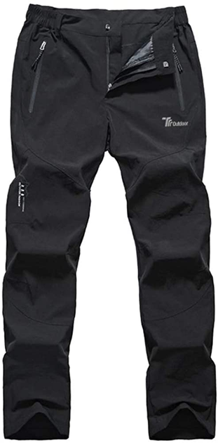 URBEST Women's Hiking Capris Pants Outdoor Lightweight Quick Dry Water  Resistant UPF 50+ Cargo Pants with Zipper Pockets Black XS - ShopStyle