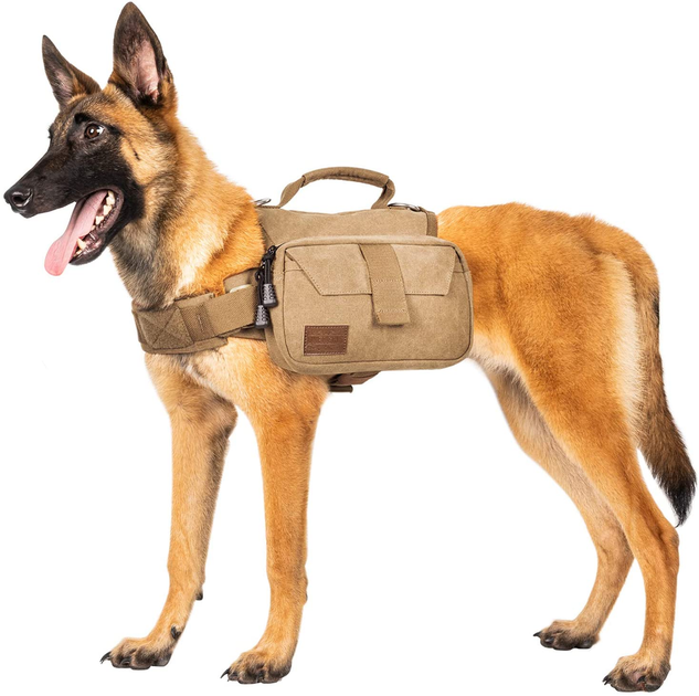OneTigris Service Dog Vest Harness Saddle Bag Backpack Pouch