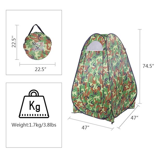 Pop Up Tent Instant Portable Shower Tent Outdoor Privacy Toilet