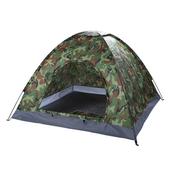 3-4 Person Camping Dome Tent Camouflage Tent
