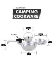Aluminum Camping Cookware Set