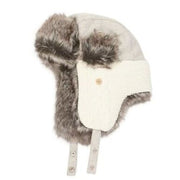 Urban Outfitters Wool & Faux Fur Knit Winter Trapper Aviator Hat -