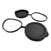 Binocular/Monocular Objective Lens Caps Internal Diameter 59.4-60.9mm Rubber Cover Set Black (59.4-60.9LC)