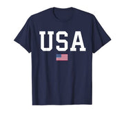 USA Patriotic American Flag T-Shirt