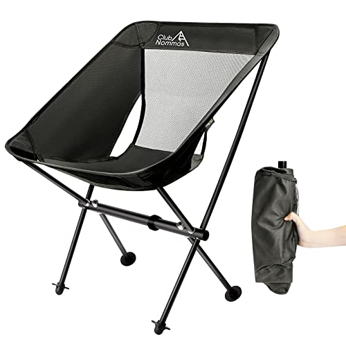 Club Nommas Camping Chairs - Ultra Portable, Lightweight, Compact and Collapsible with Certified Cordura Fabric