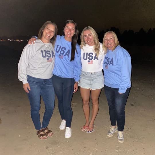 Up2ournecksinfabric USA Sweatshirt Fourth of July Red White and Blue America Top 4th of July Shirt Womens Clothing