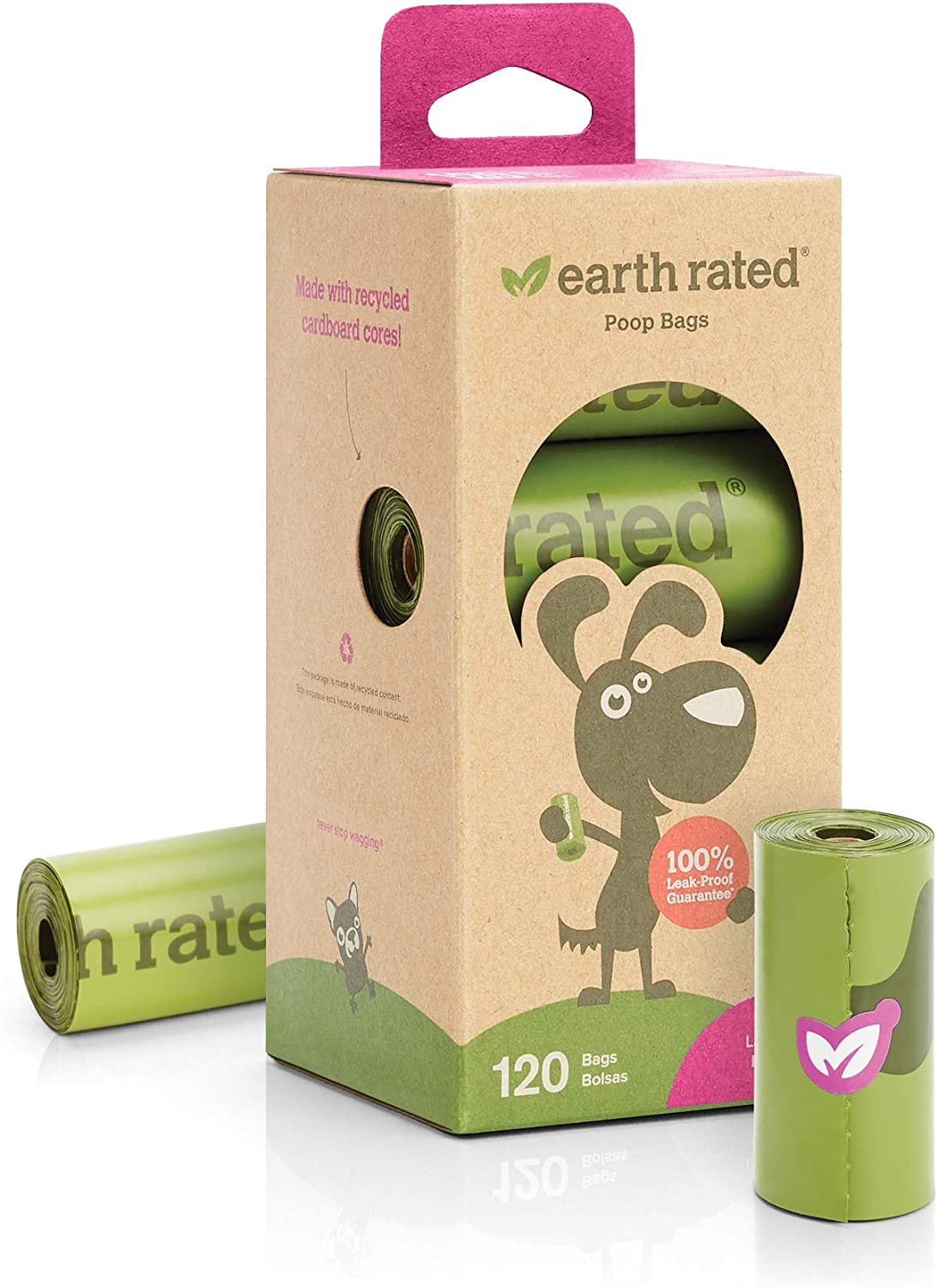 Earth Rated Dog Waste Bags Unscented 270 Bags