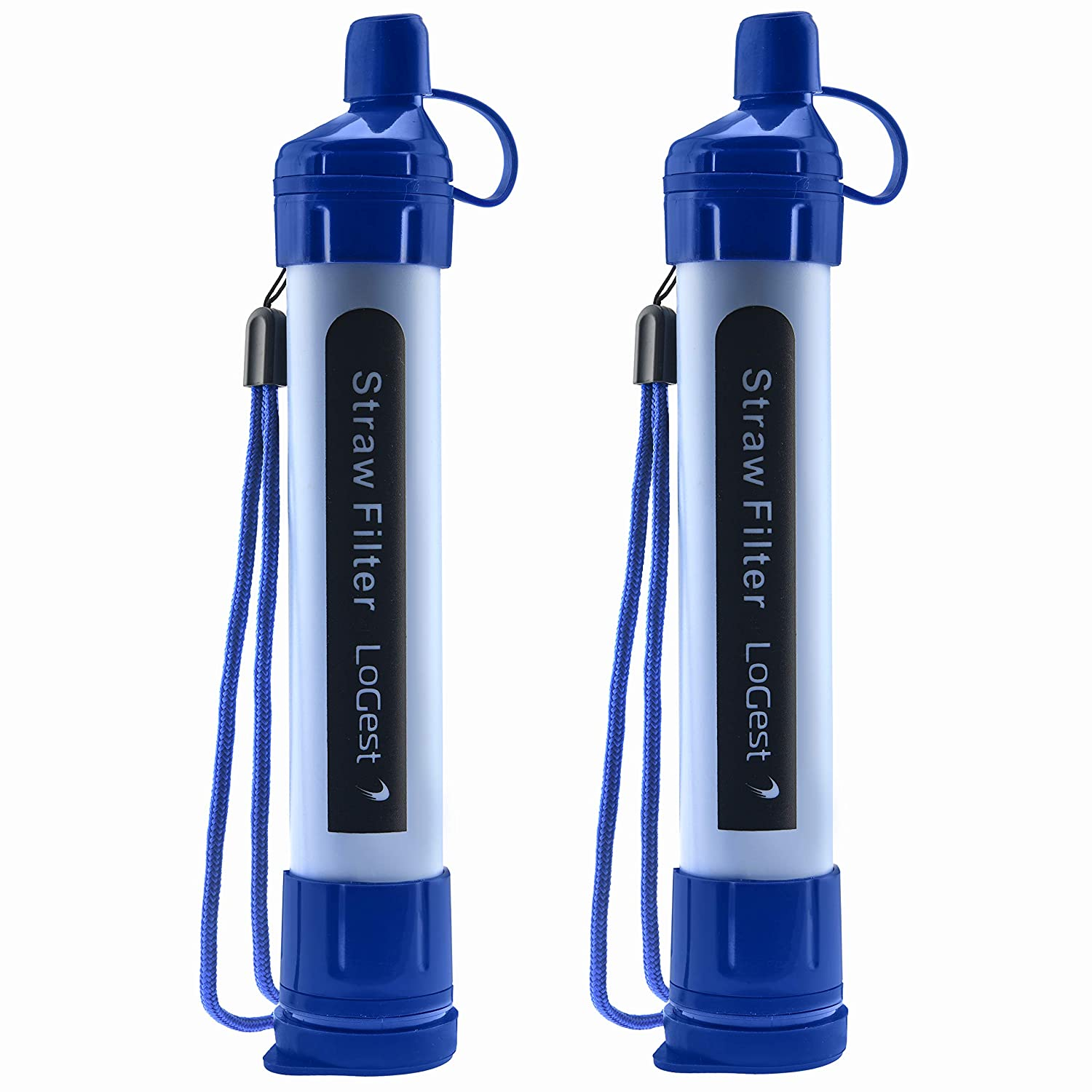 2 Pack Water Filter Straw - Water Purifying Device - Portable Personal –  USA Camp Gear