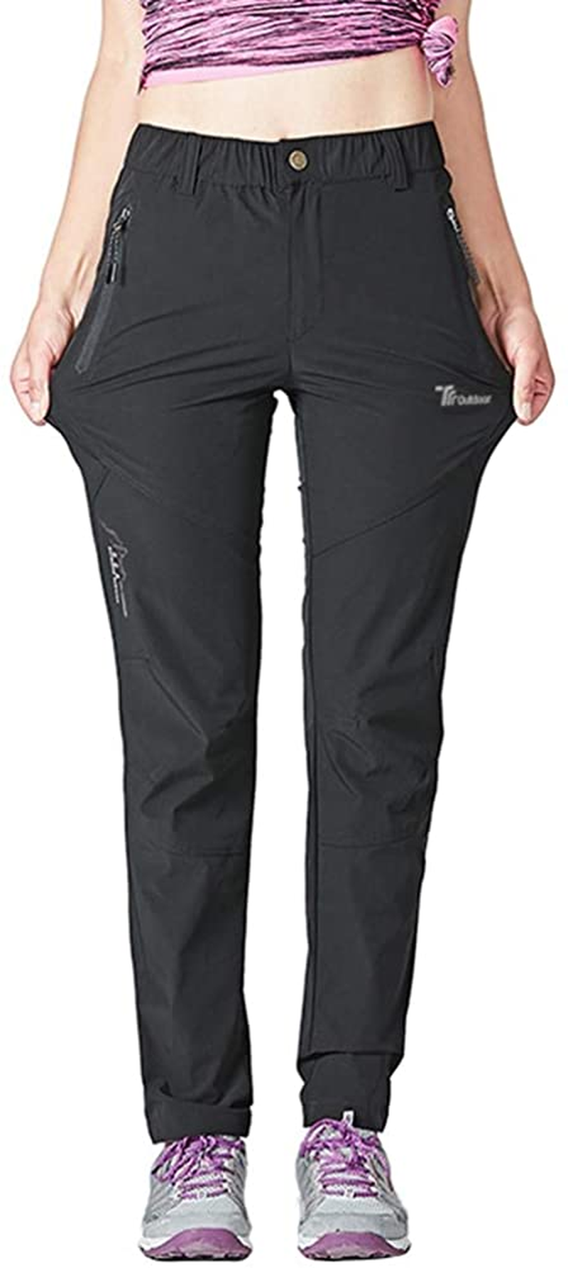 KUTOOK Women's Hiking Pants Lightweight Quick Dry Water Resistant