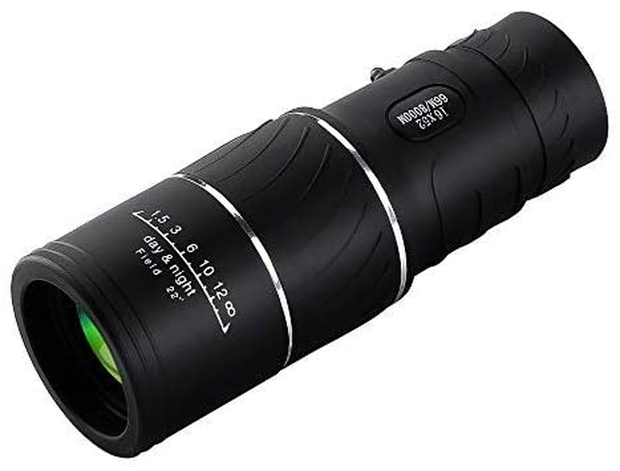 16X52 Monocular Dual Focus Optics Zoom Telescope for Birds Watching / Wildlife / Hunting / Camping / Hiking / Tourism / Armoring / Living Concert 66M/8000M