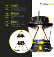 Goal Zero Lighthouse 600 Camping Lantern, 600-Lumen Solar LED Lantern