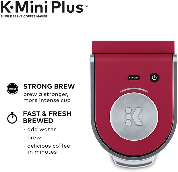Keurig K-Mini Single Serve K-Cup Pod Coffee Maker, Brew any cup