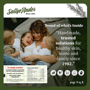 SALLYEANDER No-Bite-Me Natural Bug Repellent & anti Itch Cream - Safe for Kids and Infants - Repels Mosquitoes, Black Flies, Fleas, and Ticks - 2 Oz