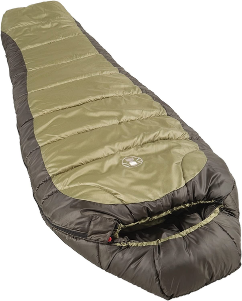 Coleman 0 F Mummy Sleeping Bag for Big and Tall Adults North Rim Col USA Camp Gear