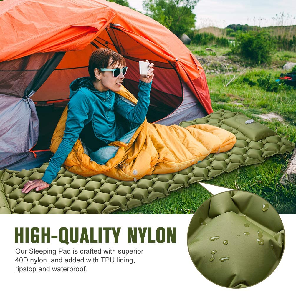 Amazon.com : NYZ Self Inflating Sleeping Pad for Camping 3.1
