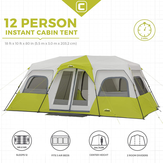 Buy Preserve 3 Person Instant Cabin Tent and More | Bushnell