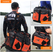 Kastking Fishing Tackle Bags - Large Saltwater Resistant Fishing Bags - Fishing Tackle Storage Bags