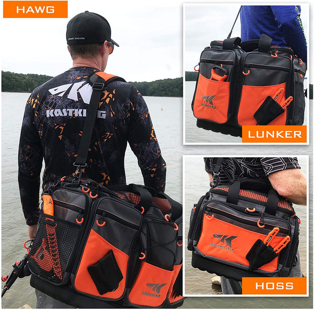 Kastking Fishing Tackle Bags - Large Saltwater Resistant Fishing